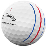 Callaway 2026 Chrome Tour TD Golfbälle, Triple Track, 12 Stück - Golflaedchen.de