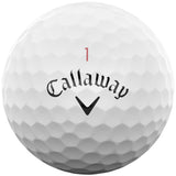 Callaway 2026 Chrome Soft Golfbälle, Weiß, 12 Stück - Golflaedchen.de