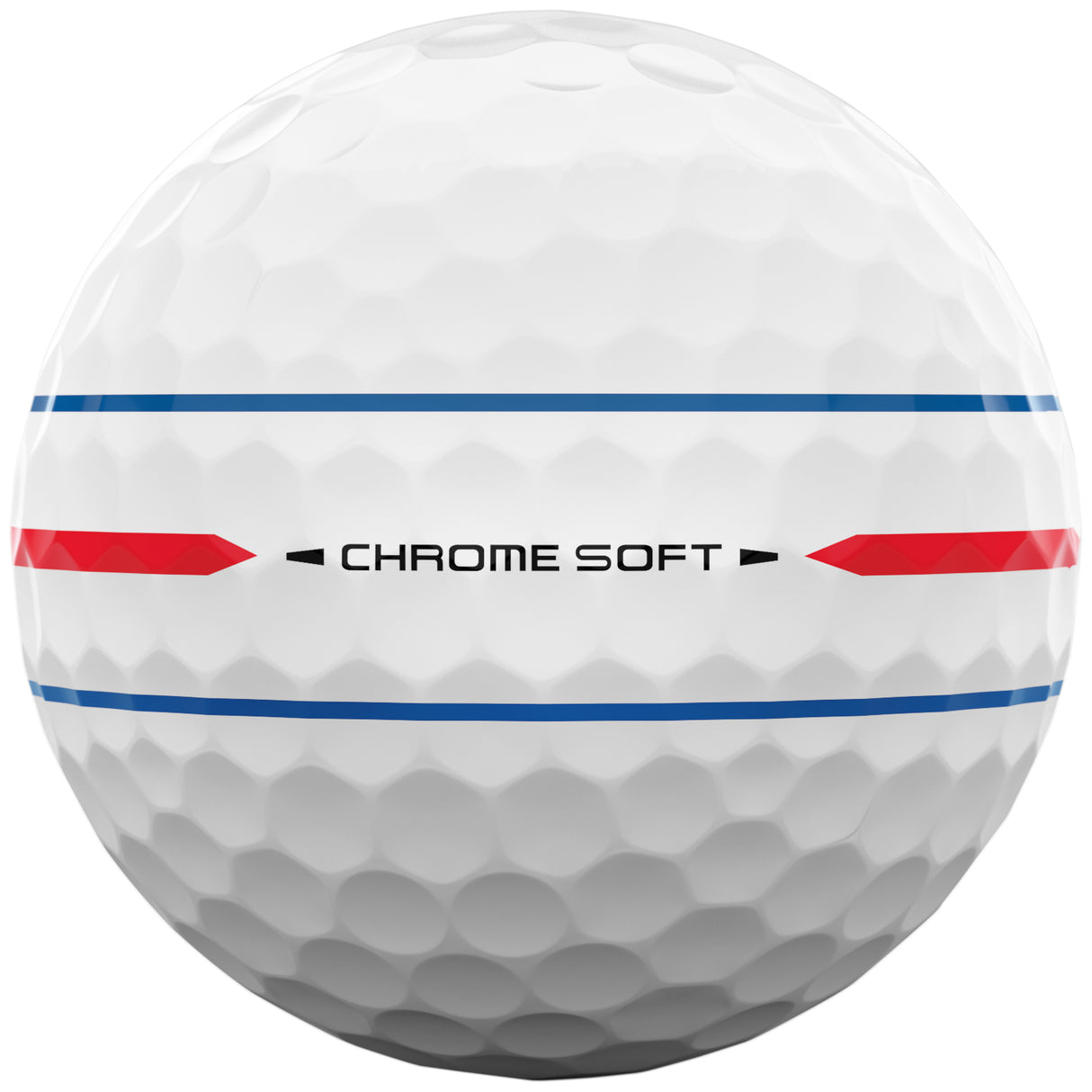 Callaway 2026 Chrome Soft Golfbälle, 360 Triple Track, Weiß, 12 Stück - Golflaedchen.de