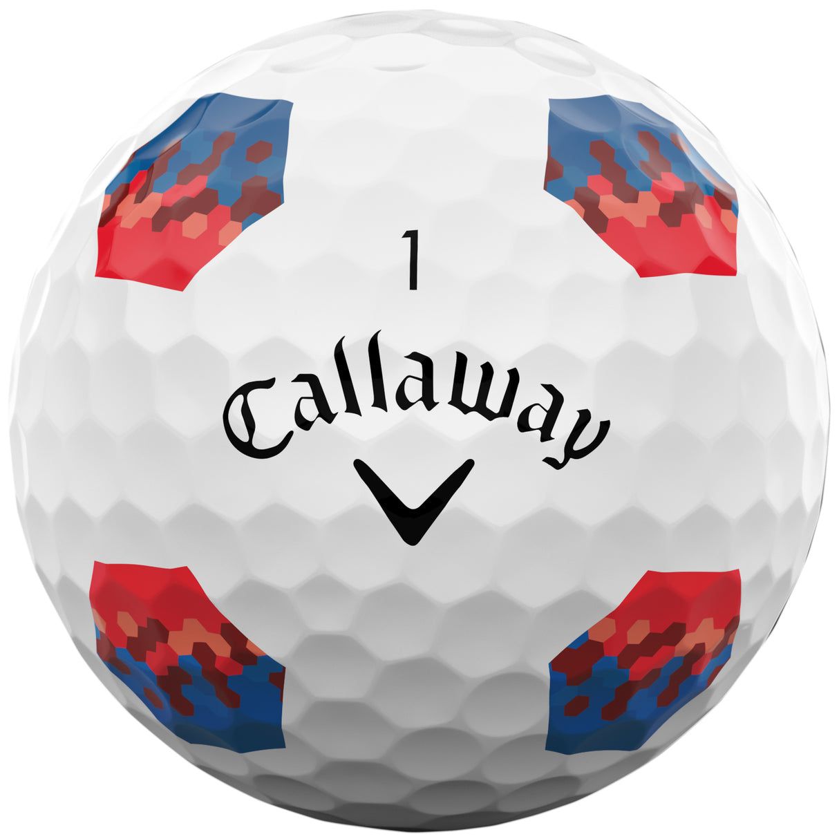 Callaway 2026 Chrome Soft Golfbälle, Tru Track, Weiß, 12 Stück - Golflaedchen.de