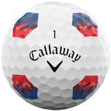 Callaway 2026 Chrome Soft Golfbälle, Tru Track, Weiß, 12 Stück - Golflaedchen.de