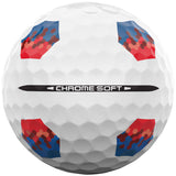 Callaway 2026 Chrome Soft Golfbälle, Tru Track, Weiß, 12 Stück - Golflaedchen.de