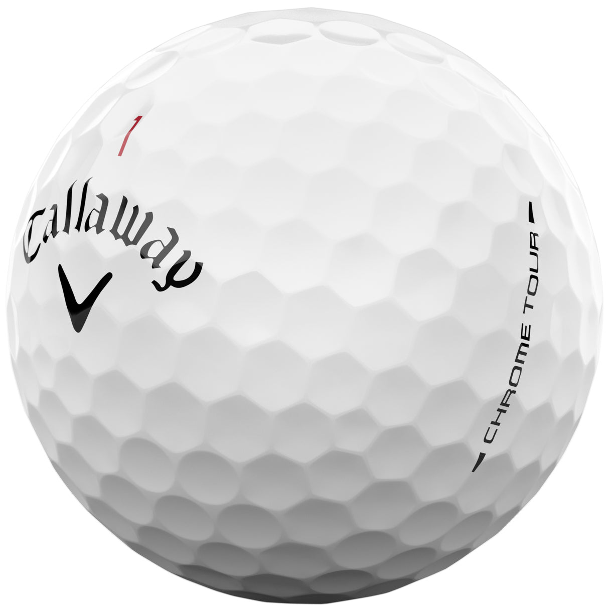 Callaway 2026 Chrome Tour Golfbälle, Weiß, 12 Stück - Golflaedchen.de