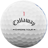 Callaway 2026 Chrome Tour Golfbälle, Triple Track, Weiß, 12 Stück - Golflaedchen.de