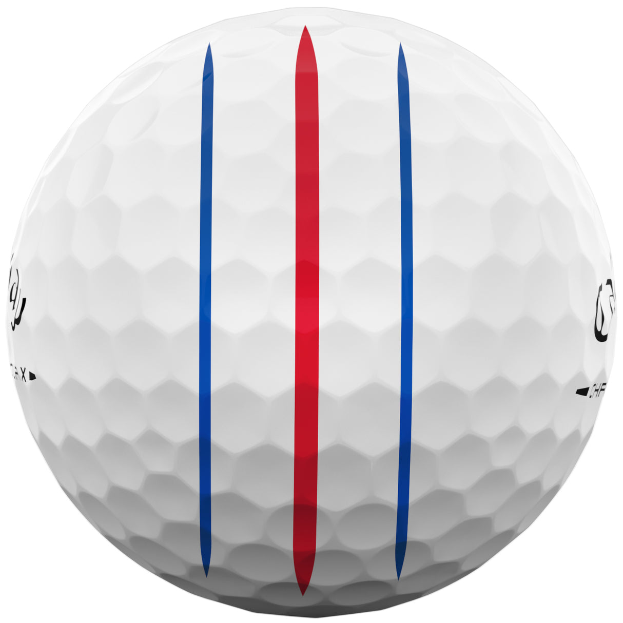 Callaway 2026 Chrome Tour X Triple Track Golfbälle, Weiß, 12 Stück - Golflaedchen.de