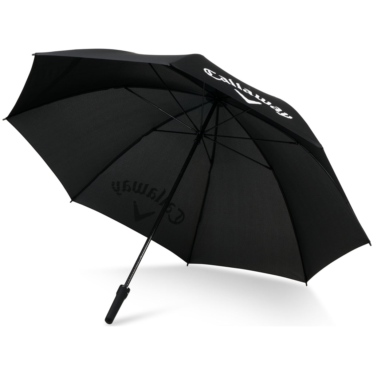 Callaway 60 inch Single Canopy Golf Regenschirm / Sonnenschirm, Schwarz - Golflaedchen.de