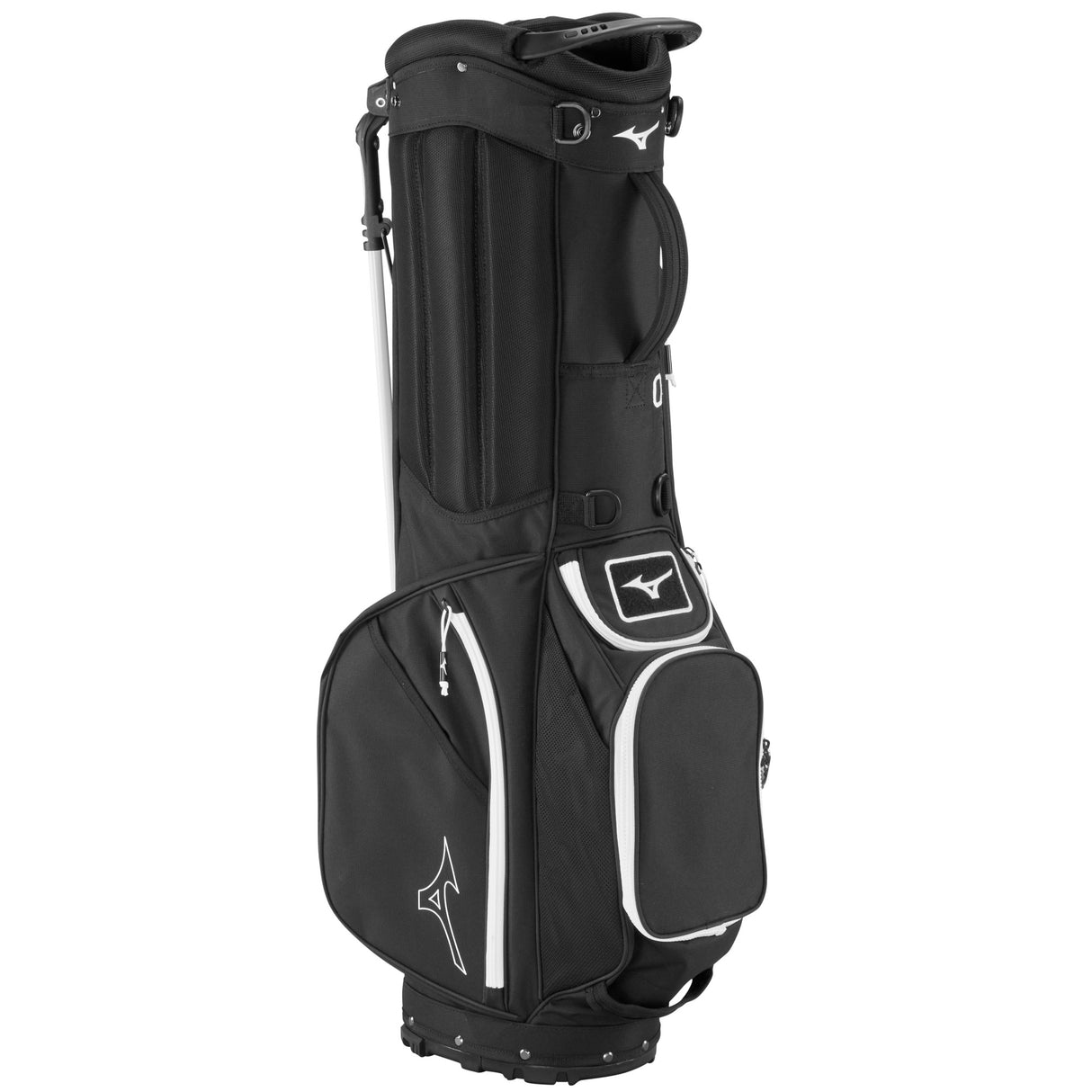 Mizuno BR-D3 Standbag, Black / White - Golflaedchen.de