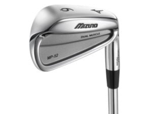 Mizuno MP 52 Demo Eisen 6, Stahlschaft, Herren Linkshand - Golflaedchen.de