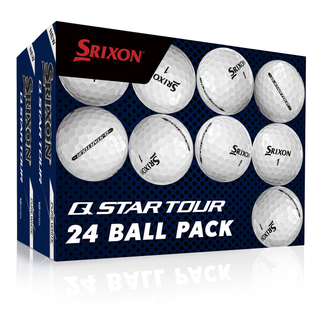 Srixon 2025 Q-Star Tour Golfbälle, Vorteilspack, 24 Stück - Golflaedchen.de