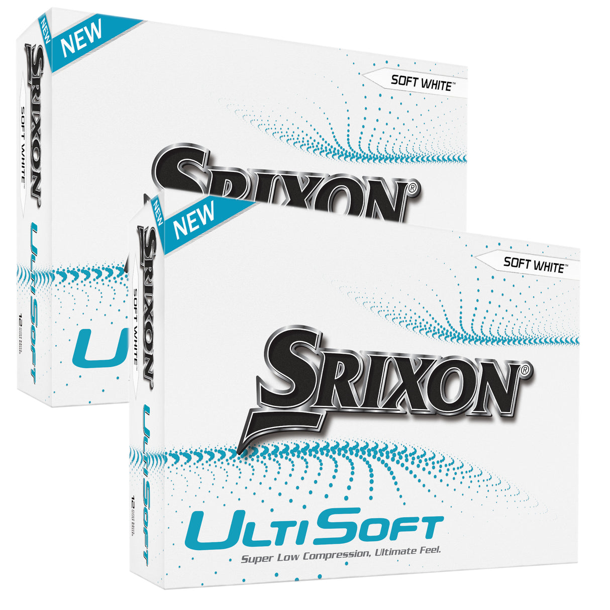 Srixon 2024 UltiSoft Double Pack Golfbälle, 24 Stück - Golflaedchen.de