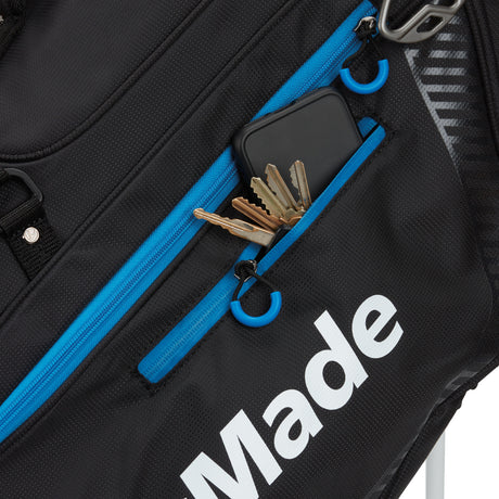 Taylor Made 2026 Pro Standbag, Schwarz / Blau - Golflaedchen.de